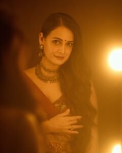 Dia Mirza wore a handwoven sari from Shruti&hellip;
