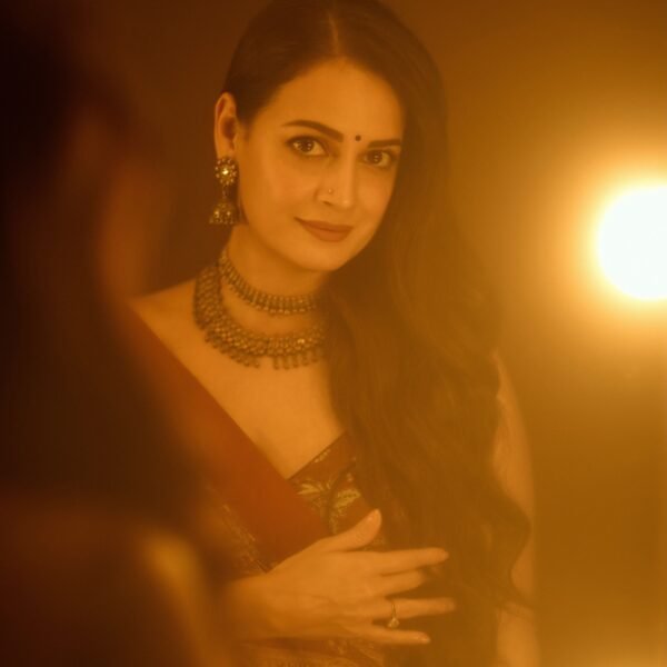 Dia Mirza wore a handwoven sari from Shruti&hellip;