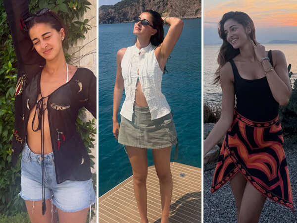 Photos: Ananya Panday Serves Major Vacation Goals in Stunning Photos From Greece