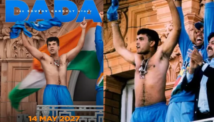 Saurav Ganguly Reacts To The Poster Of His Biopic Dada: The Sourav Ganguly Story Played By Rajkummar
