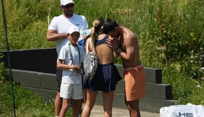 Novak Djokovic’s Wimbledon Semi-Finals 2026, Wife, Jelena And Son, Help Him During Practice Session