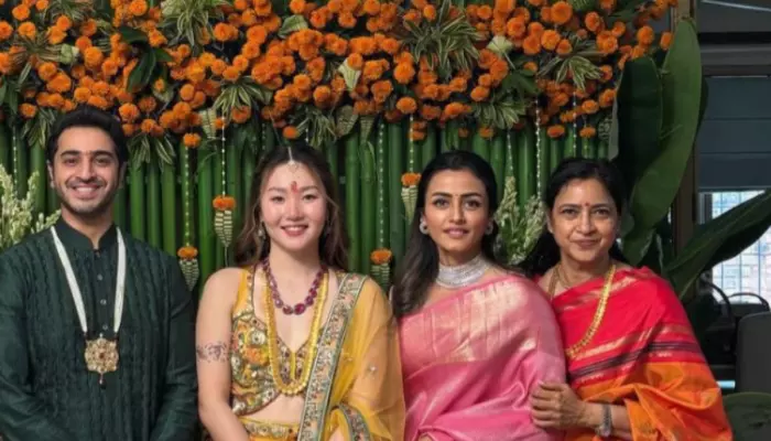 Mahesh Babu’s Nephew Siddharth Gets Engaged To South Korean GF Hyein Fans Say, ‘Dulhan Sundar Hai’