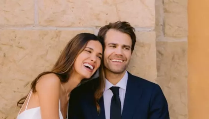 Vampire Diaries’ Paul Wesley Marries Natalie Under Palm Trees, Her Wedding Dress Costs USD 1080