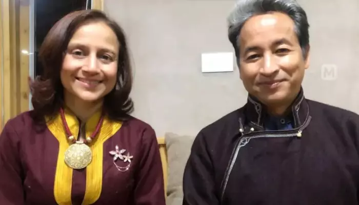 Where Is Sonam Wangchuk’s Wife Amid His Hunger Strike? All About His Soulmate, Gitanjali J Angmo