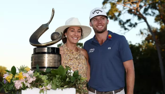 Who Is Sam Burns’ Wife, Caroline Campbell? PGA Tour Star’s First Valentine’s Day Date And Mom Of Two