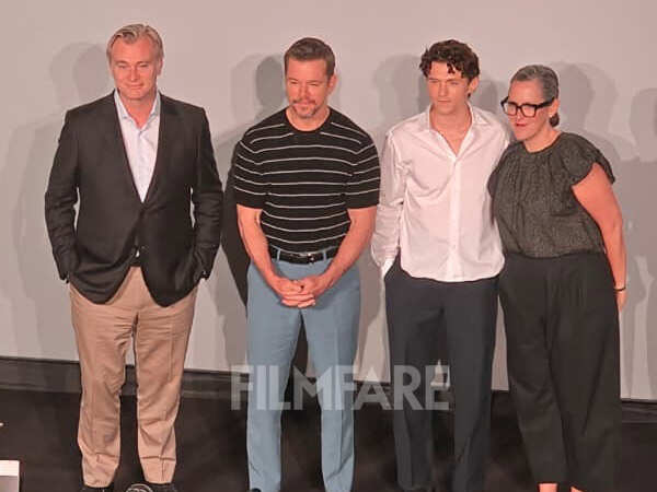 Photos: Christopher Nolan Says Its a Thrill to Be in India As The Odyssey Premieres in Mumbai