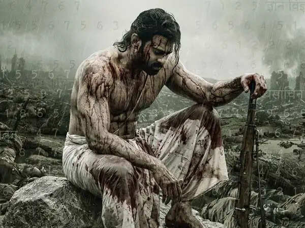 Prabhas Fauzi First Look Becomes Most-shared Indian Film Poster Fans Praise Rugged New Avatar