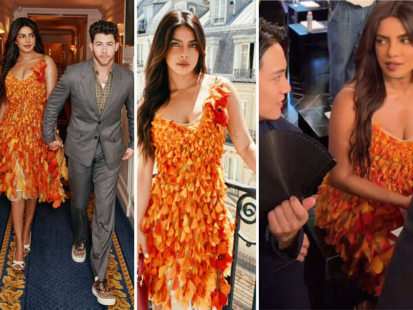 Priyanka Chopra Stuns in Jonathan Andersons Dior Creation Janhvi Kapoor Ashley Park React