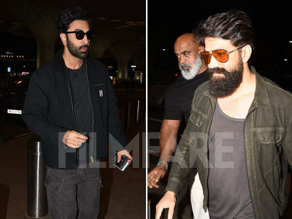 Photos: Ranbir Kapoor and Yash Jet Off to San Diego Comic-Con 2026 for Ramayana Promotions