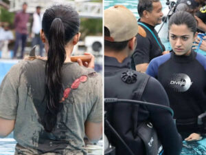 Rashmika Mandanna shoots for ambitious underwater action sequence&hellip;