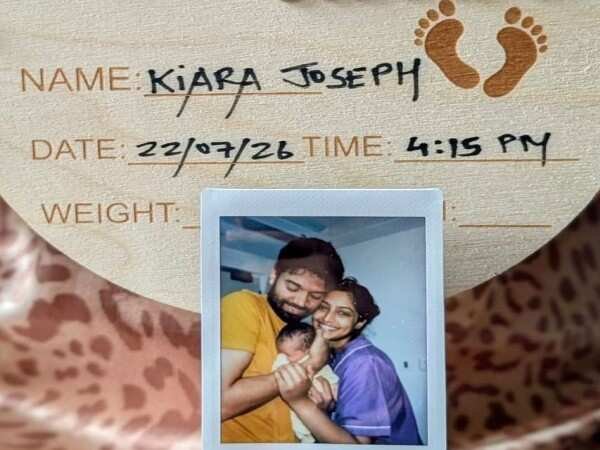 Reba John and Joemon Joseph Welcome Baby Girl&hellip;