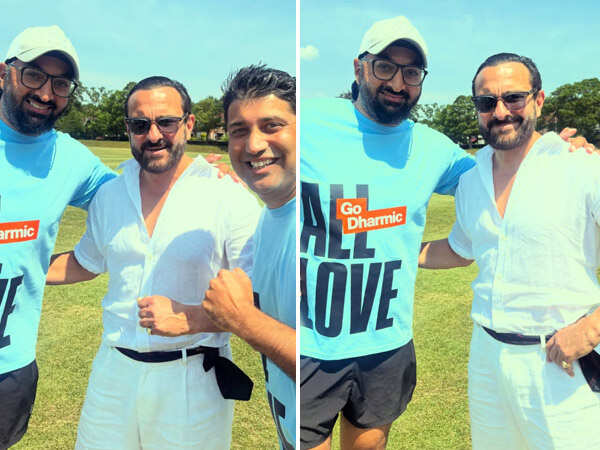 Saif Ali Khan Participates In Charity Cricket Match In England