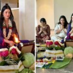 Shruti Haasan performs housewarming pooja after moving into her new Chennai home