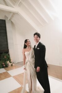At this Indian-Korean wedding, the bride wore a&hellip;