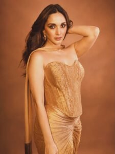 Kiara Advani’s Banarasi brocade corset and silk skirt&hellip;