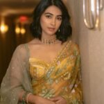 Pooja Hegde’s Anita Dongre sari is inspired by centuries-old craft of Pichhwai paintings