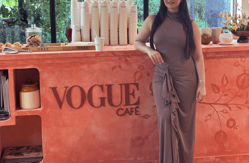 For three days, Vogue Café was New Delhi’s most fashionable meeting place