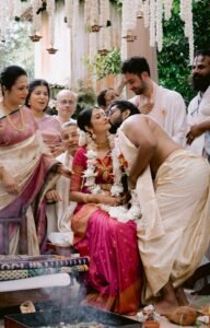 This intimate wedding in Sri Lanka featured a&hellip;