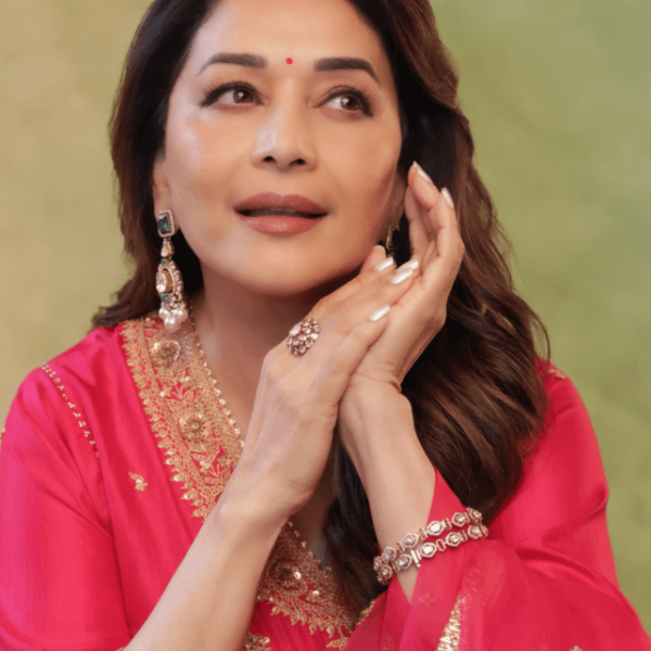 Madhuri Dixit Nene’s softly smudged liner and Sreeleela’s&hellip;