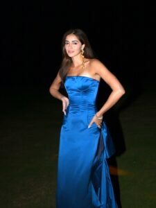 Ananya Panday wore a blue Gauri & Nainika&hellip;