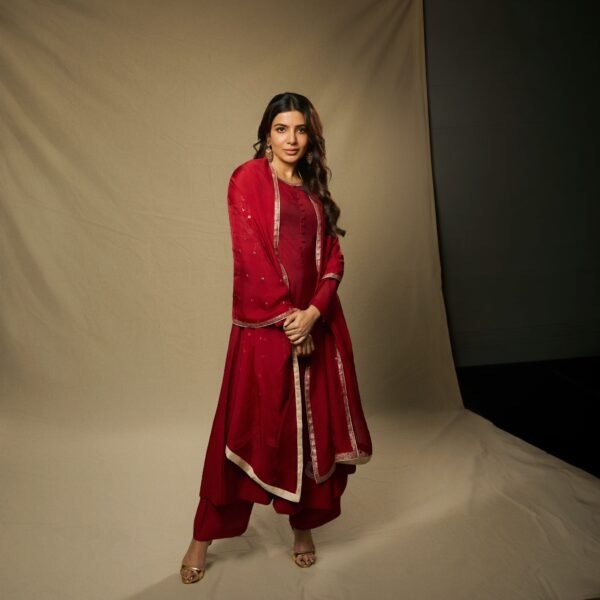 Samantha Ruth Prabhu’s simple anarkali kurta is elevated…