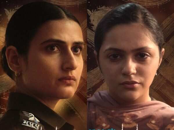 Aneet Padda Fatima Sana Shaikh Unveil Intense First Looks From Courtroom Drama Hunkkaar: The Roar