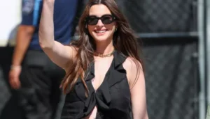 Anne Hathaway Bares Her Baby Bump, After Addressing&hellip;