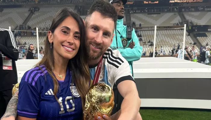 Lionel Messi’s Wife Antonela Roccuzzo Re-Shares His Emotional Retirement Post, ‘Nothing Left..’