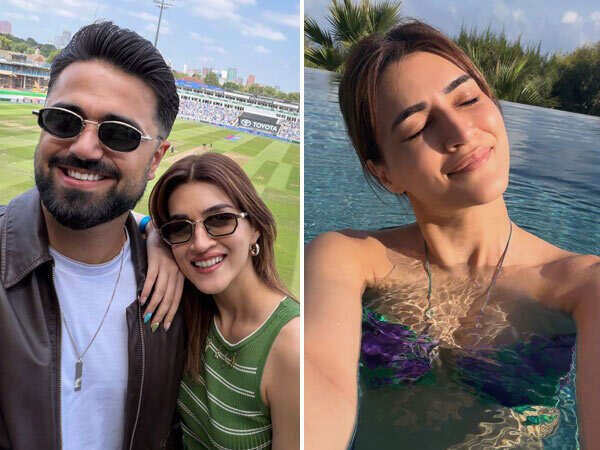 Photos: Kriti Sanonâs Photo Dump Features BF Kabir Bahia Bikini Look Sister Love and More