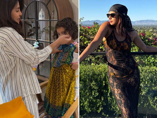 Photos: Priyanka Chopra Shares Unmissable Glimpses of Daughter&hellip;
