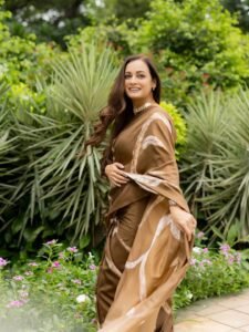 Dia Mirza’s shibori sari is inspired by the&hellip;