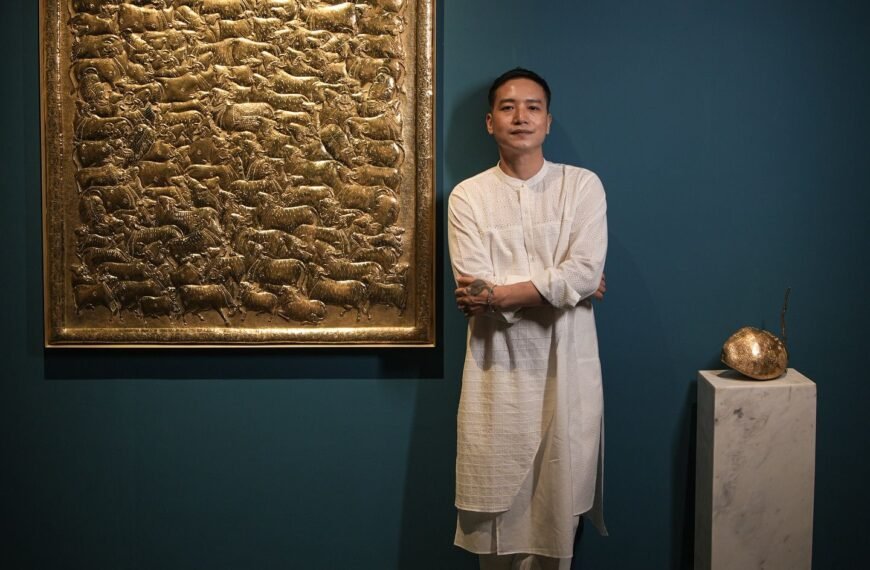 Exclusive: Menswear designer Jenjum Gadi made clothes for two decades. Now he wants to make art