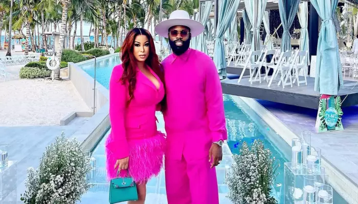 Meet Igho ‘Tiny’ Ubiribo’s Wife, Rushed Him To Hospital, He Fainted Due To Penis Enlargement Fillers