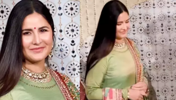 Katrina Kaif Radiates New Mom Glow As She Makes First Appearance For Ambanis Ganpati Celebrations