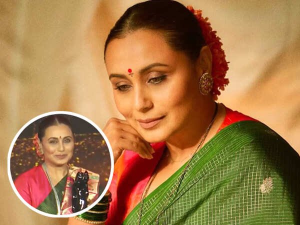 Rani Mukerji Dedicates The Raj Kapoor Special Contribution Award To Maharashtra